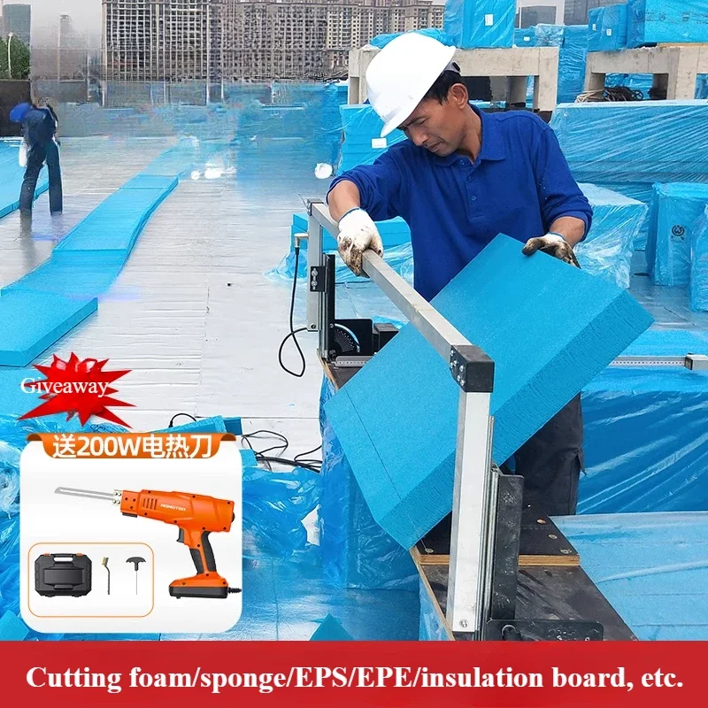 Hot Wire Foam Cutting Table Machine - EPS Foam Sponge Extruded Board KT
