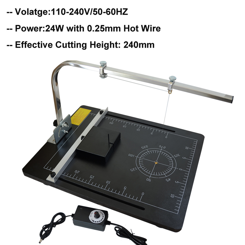 24W Adjustable Temperature DIY - Hot Wire Foam Cutting Table Machine review and price
