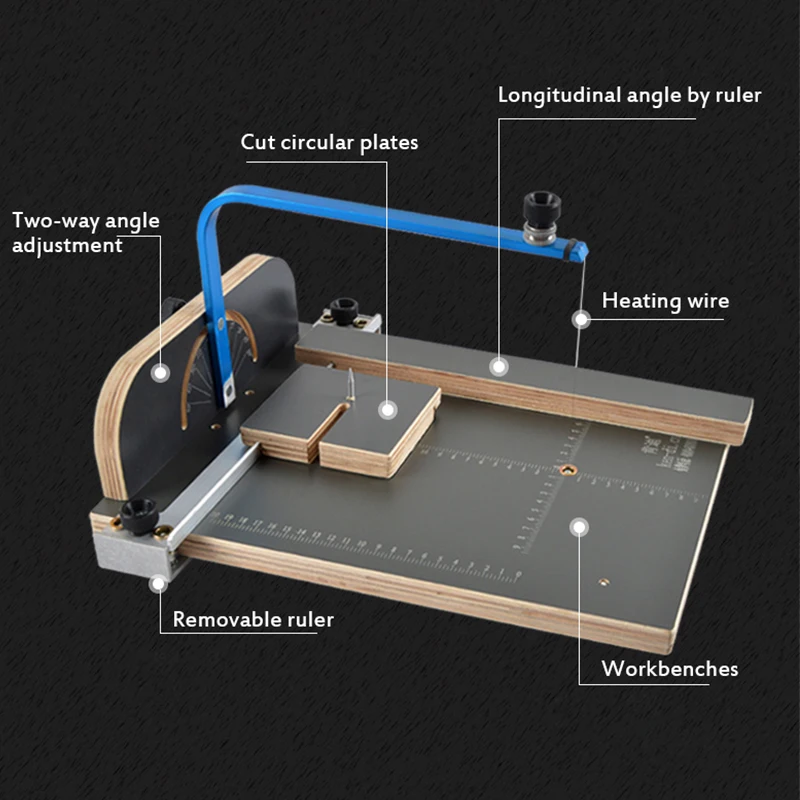100-240V Household Lightweight - Hot Wire Foam Cutting Table Machine review and price