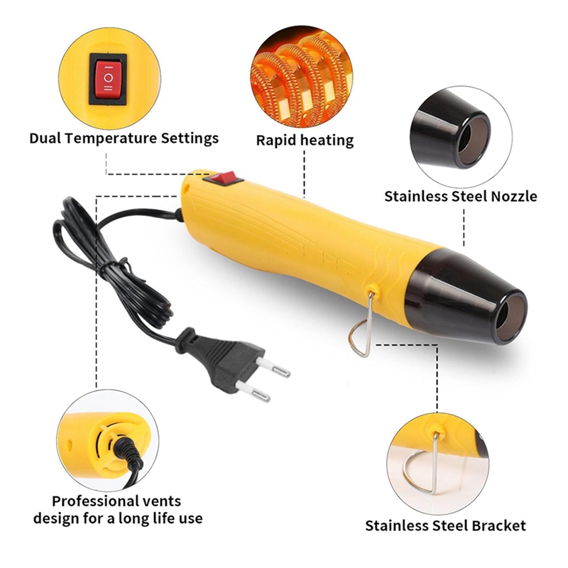 DT16 350W Heat Gun for Craftin - Craft Heat Gun Dual Temperature Shrink review and price