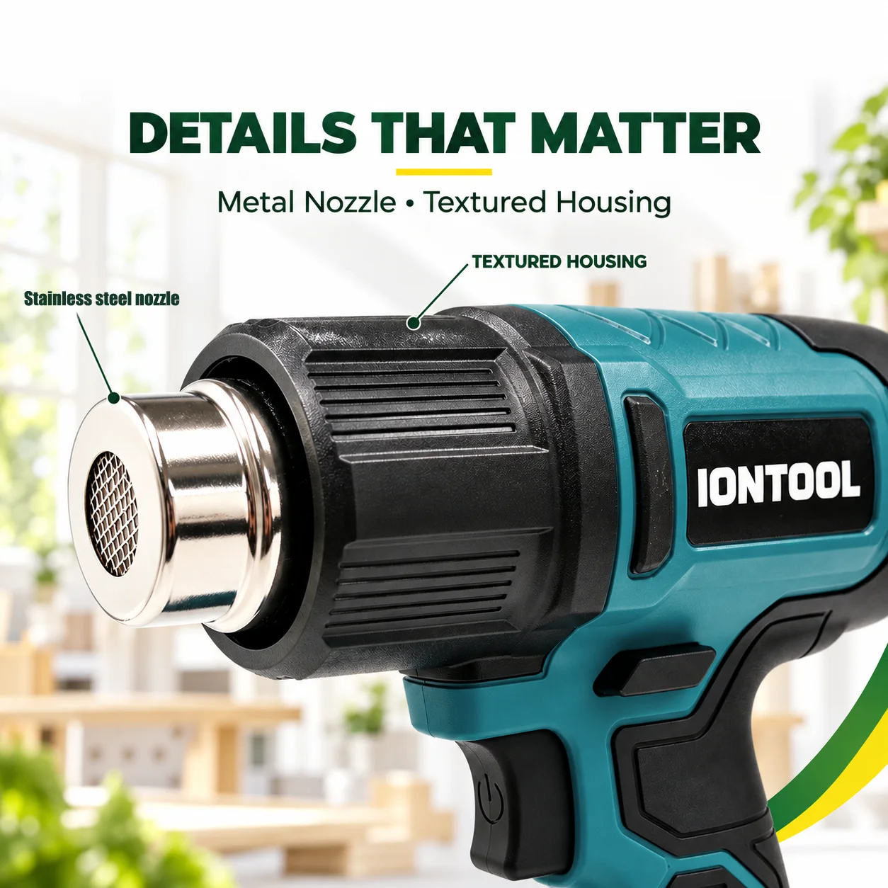 IONTOOL 550℃ Dual-Speed Durabl - Craft Heat Gun Dual Temperature Shrink review and price
