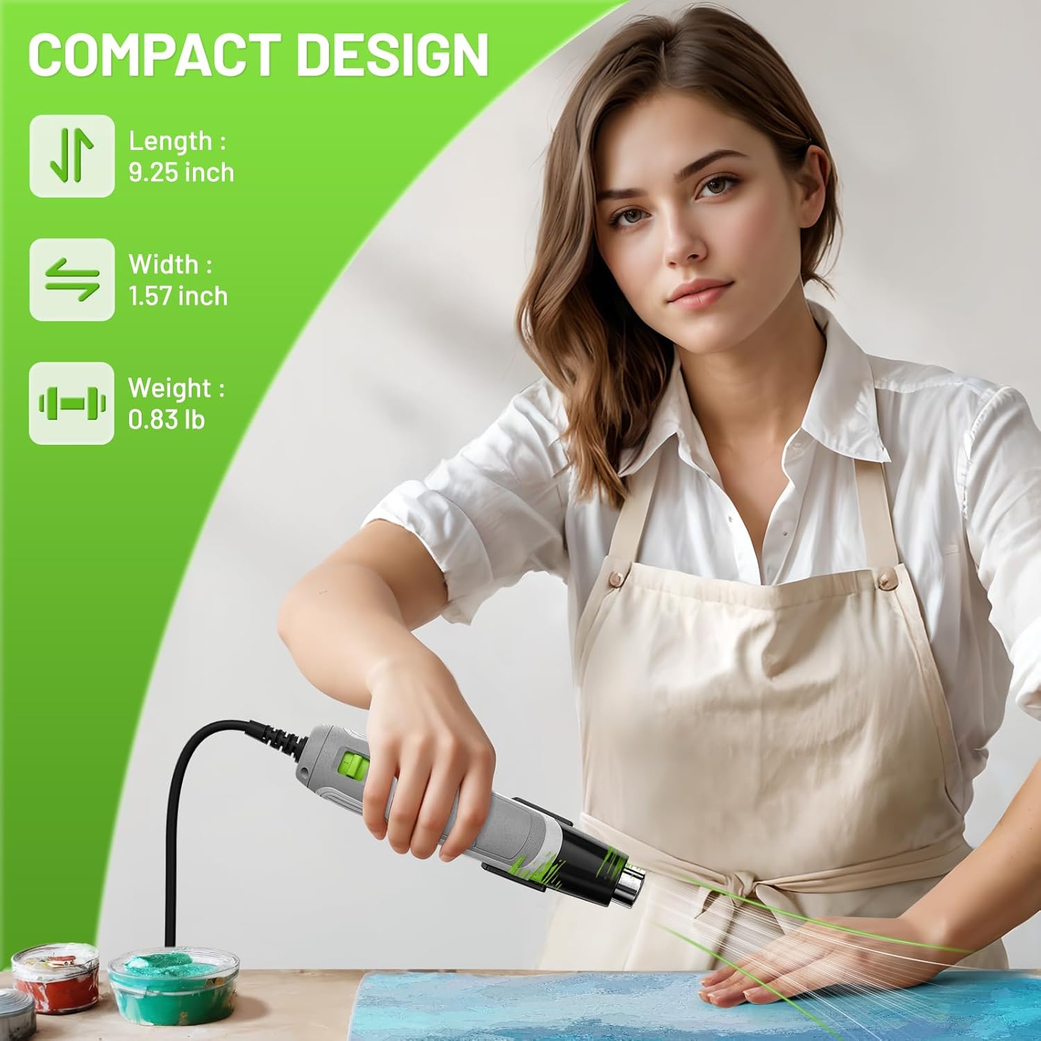 500W Electrical Mini Heat Gun  - Craft Heat Gun Dual Temperature Shrink review and price